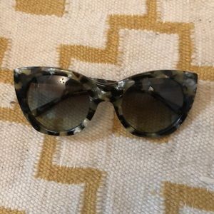 Tory Burch tortoiseshell sunglasses